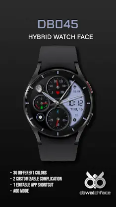 DB045 Hybrid Watch Face screenshot 8