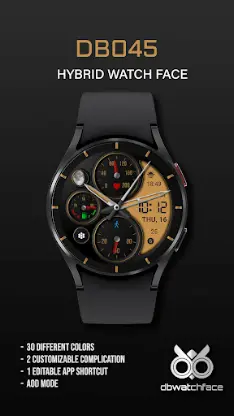 DB045 Hybrid Watch Face screenshot 3