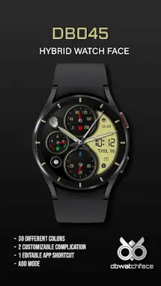 DB045 Hybrid Watch Face screenshot 4