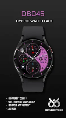 DB045 Hybrid Watch Face screenshot 6