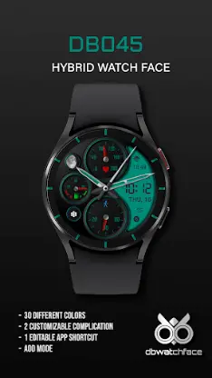 DB045 Hybrid Watch Face screenshot 7