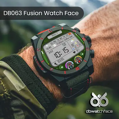 DB063 Fusion Watch Face screenshot 7