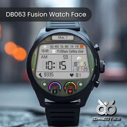 DB063 Fusion Watch Face screenshot 1