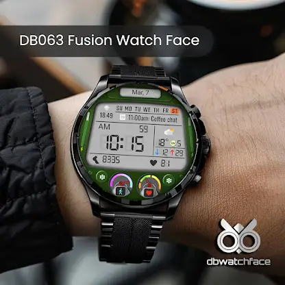 DB063 Fusion Watch Face screenshot 6