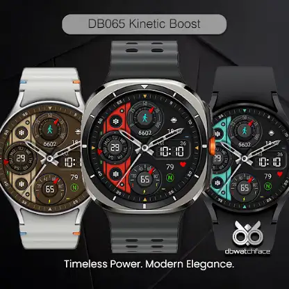 DB065 Kinetic Boost Watch Face screenshot 3