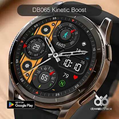 DB065 Kinetic Boost Watch Face screenshot 1