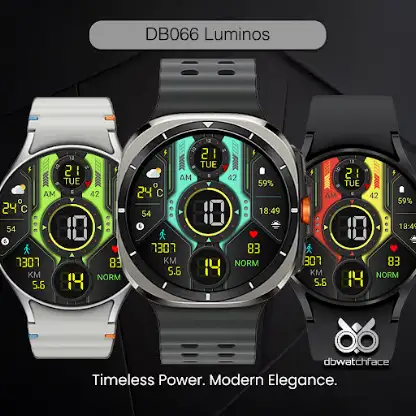 DB066 Luminos Watch Face screenshot 3