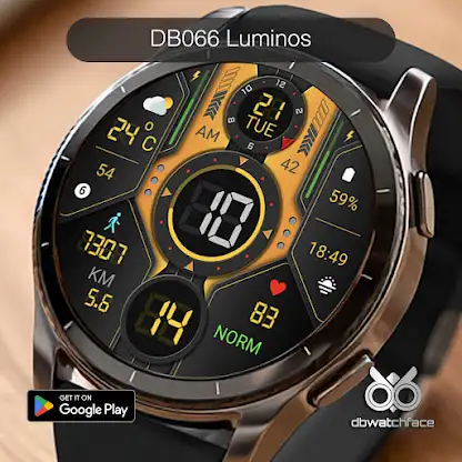 DB066 Luminos Watch Face screenshot 1