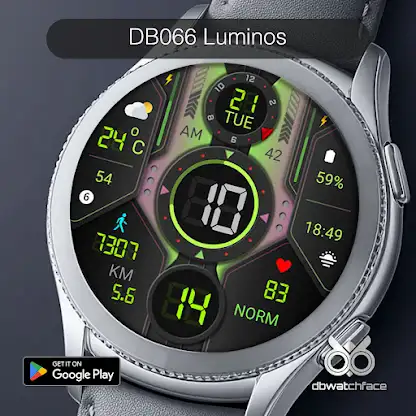 DB066 Luminos Watch Face screenshot 4