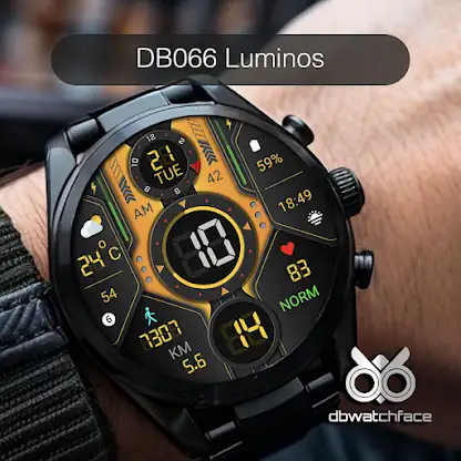 DB066 Luminos Watch Face screenshot 5