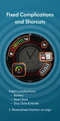 DB: Vortex Hybrid Watch face screenshot 6