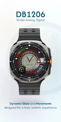 DB: Vortex Hybrid Watch face screenshot 1