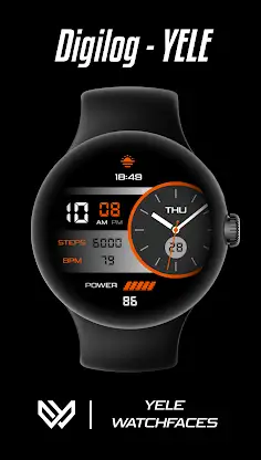 Digilog - YELE | watch face screenshot 3