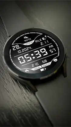 Digital animated clock screenshot 4