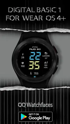Digital Basic 1 Wear OS 5+ screenshot 3