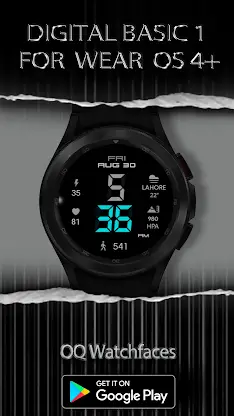 Digital Basic 1 Wear OS 5+ screenshot 4