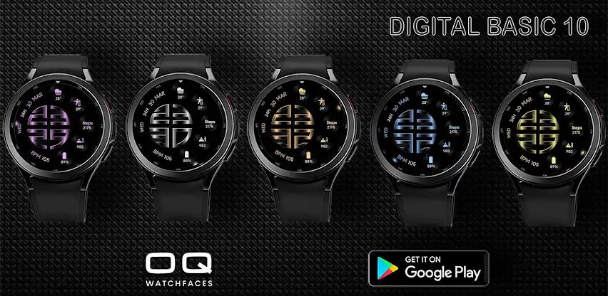 Digital Basic 10 Wear OS 5+ screenshot 5