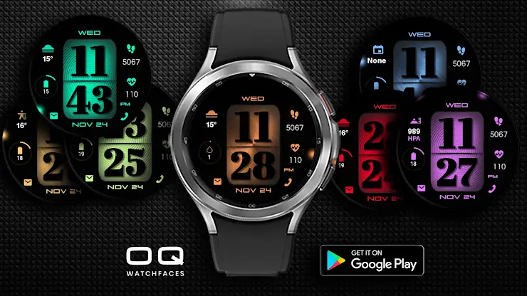 Digital Basic 5  Wear OS 4+ screenshot 1