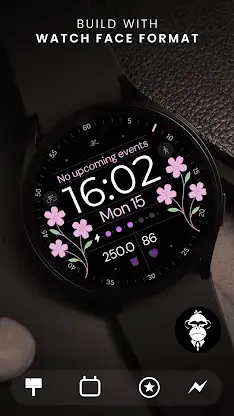 Digital Floral Watch Face screenshot 6