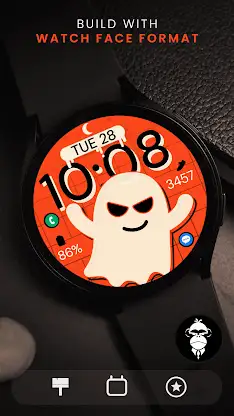 Digital Halloween Watch Face screenshot 7