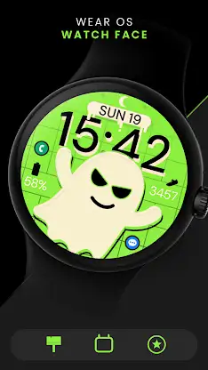 Digital Halloween Watch Face screenshot 8
