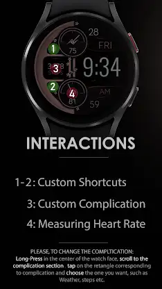 Digital Rose Gold 2 watch face screenshot 8