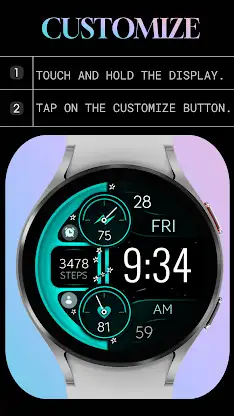 Digital Rose Gold 2 watch face screenshot 7