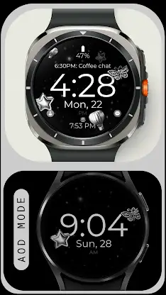 Digital Silver Watch Face screenshot 6