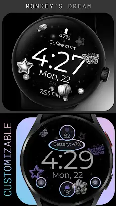 Digital Silver Watch Face screenshot 3