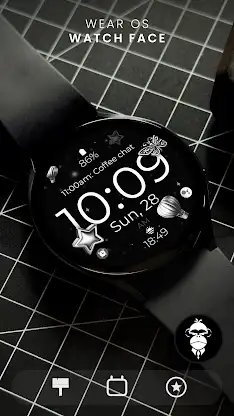 Digital Silver Watch Face screenshot 2