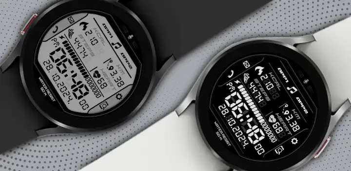 Digital sports watch — Android app banner