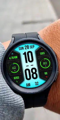 DIGITUN Pulse 01 Watch face screenshot 4