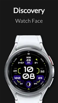 Discovery: Digital Watch Face screenshot 1