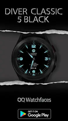 Diver 5 Black For Wear OS 5+ screenshot 5