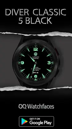 Diver 5 Black For Wear OS 5+ screenshot 4