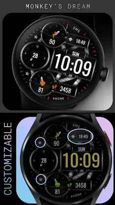 Dream 105 - Digital watch face screenshot 3