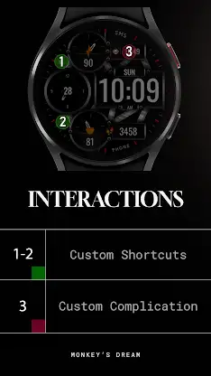 Dream 105 - Digital watch face screenshot 8