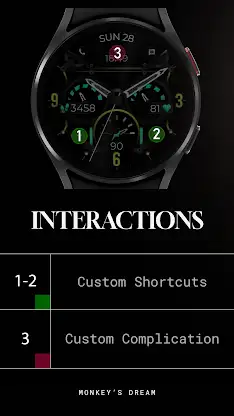 Dream 106 - Analog Watch Face screenshot 8
