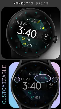 Dream 110 - Digital Watch Face screenshot 4