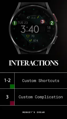 Dream 110 - Digital Watch Face screenshot 8