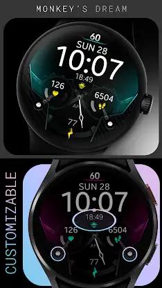 Dream 113 digital watch face screenshot 4