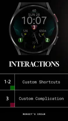 Dream 113 digital watch face screenshot 8