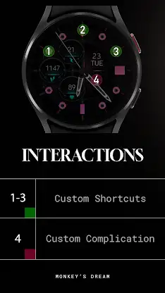 Dream 115 - Analog watch face screenshot 8