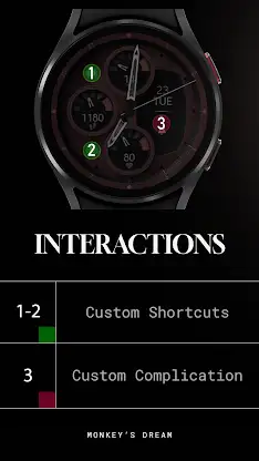 Dream 116 - Analog watch face screenshot 8