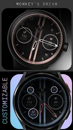 Bronze Analog Watch Face screenshot 3