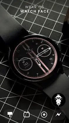 Bronze Analog Watch Face screenshot 1