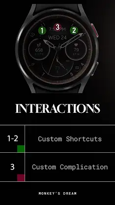 Dream 121 analog watch face screenshot 8