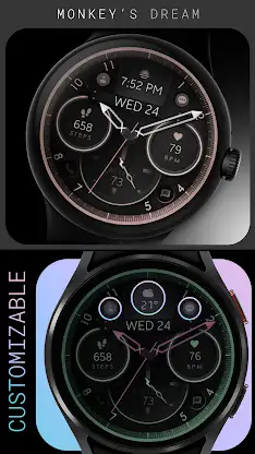 Dream 121 analog watch face screenshot 2