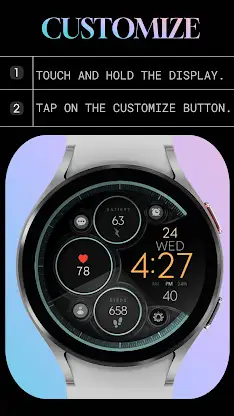 Dream 122 digital watch face screenshot 7
