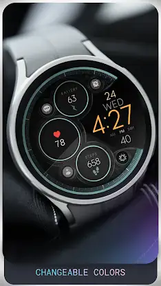 Dream 122 digital watch face screenshot 3